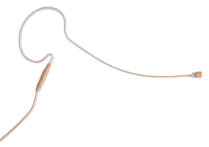 Microfone auricular sem fio para apresentações em Campinas