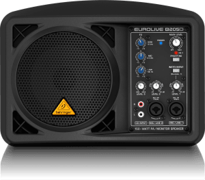 Caixa de som Behringer 150W para aluguel em Campinas